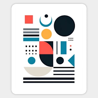 Graphic abstract design Sticker